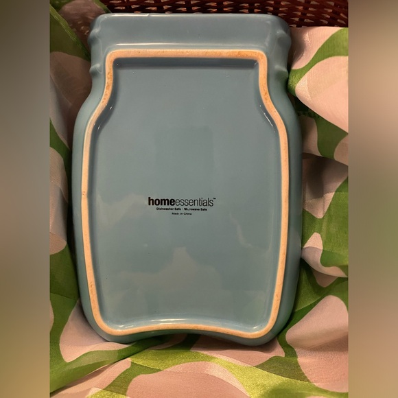 Home Essentials Turquoise Authentic Mason Jar Spoon Rest - Picture 2 of 4